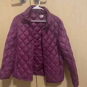 Purple Puffer Jacket